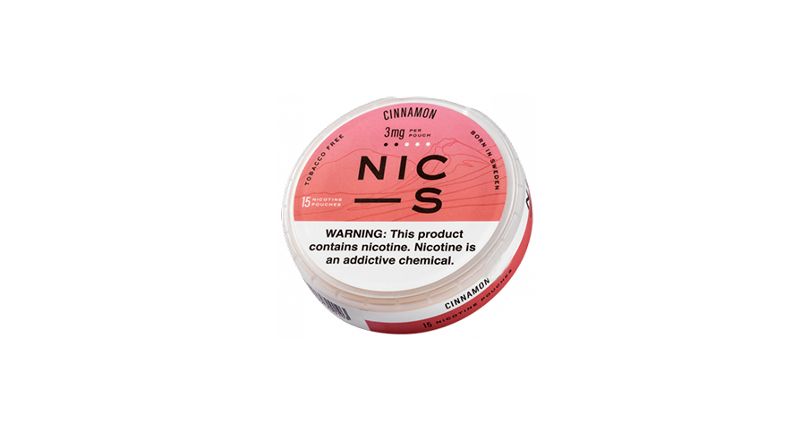 NIC-S Cinnamon 3MG nicotine pouches