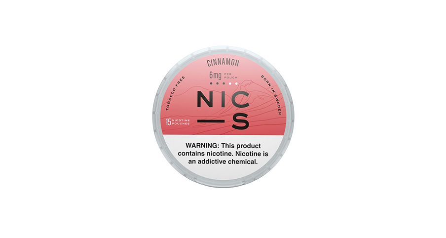 NIC-S Cinnamon 6MG nicotine pouches