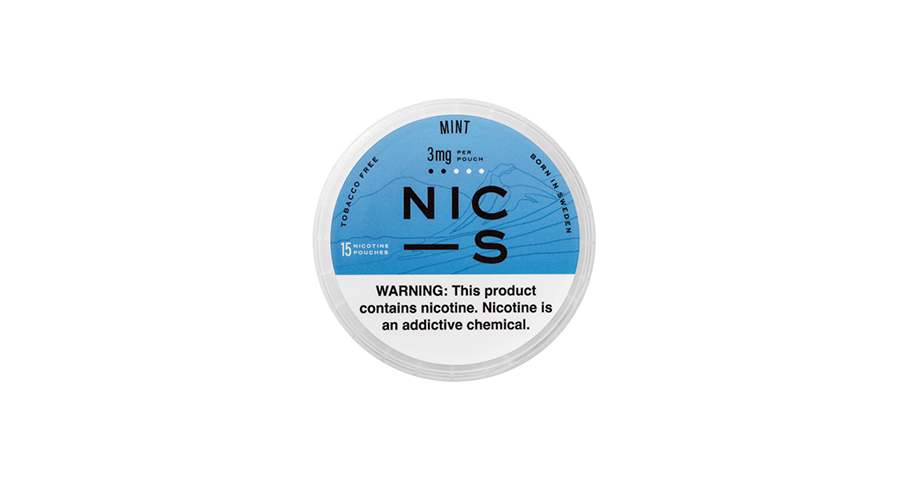 NIC-S Mint 3MG nicotine pouches