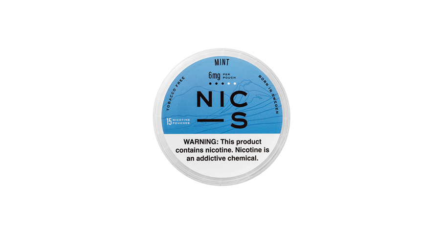 NIC-S Mint 6MG nicotine pouches