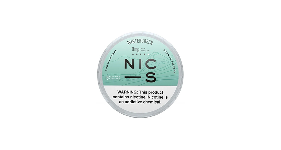 NIC-S Wintergreen 9MG nicotine pouches