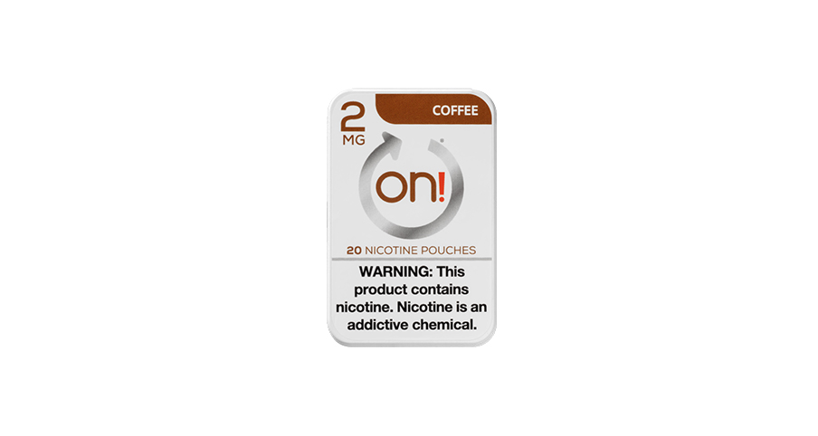 On! Coffee nicotine pouches 2mg