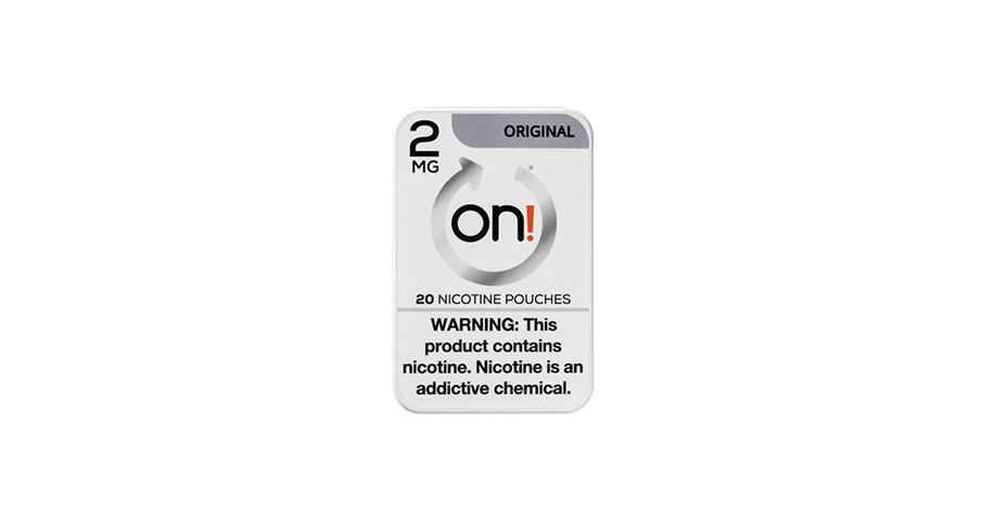 On! Original nicotine pouches 2mg