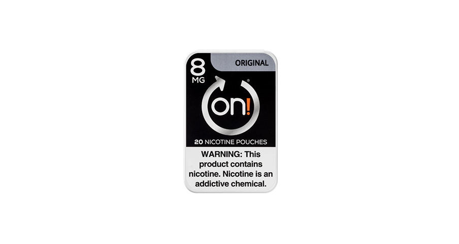 On! Original nicotine pouches 8mg