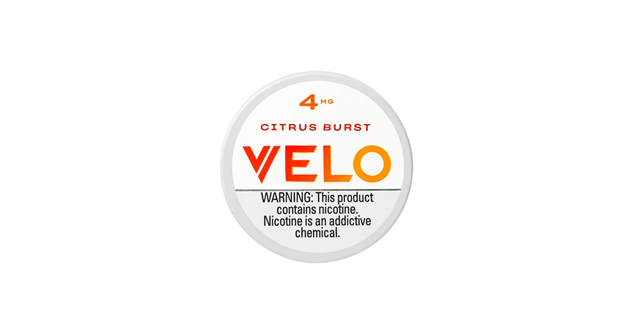 VELO Citrus Burst 4mg nicotine pouches