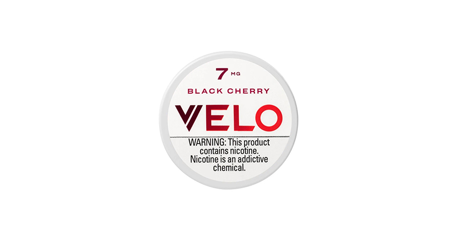 VELO Black Cherry 7mg nicotine pouches