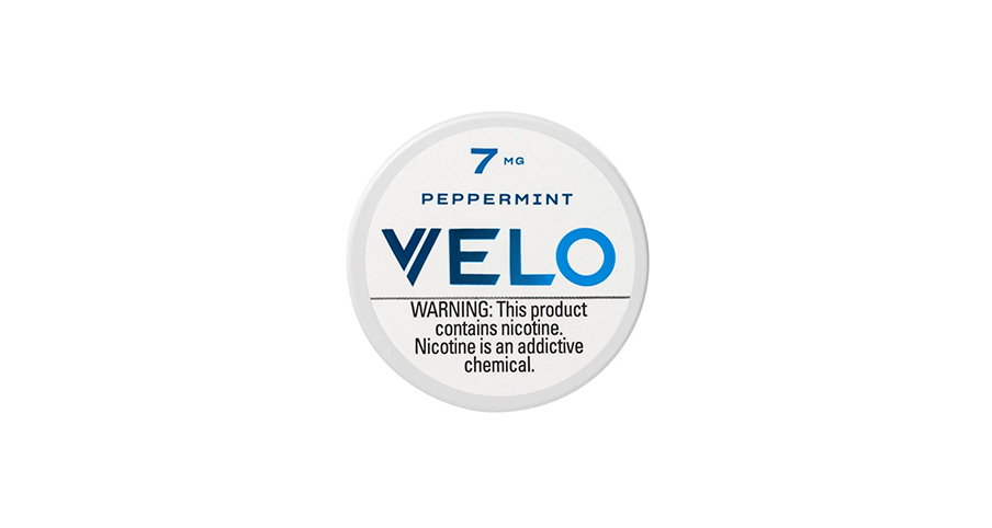 VELO Peppermint 7mg nicotine pouches