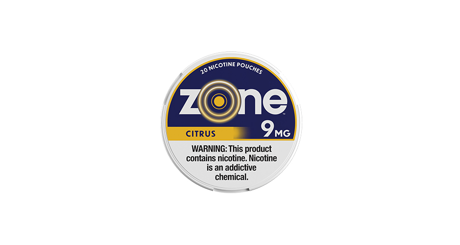 zone Citrus 9mg nicotine pouches