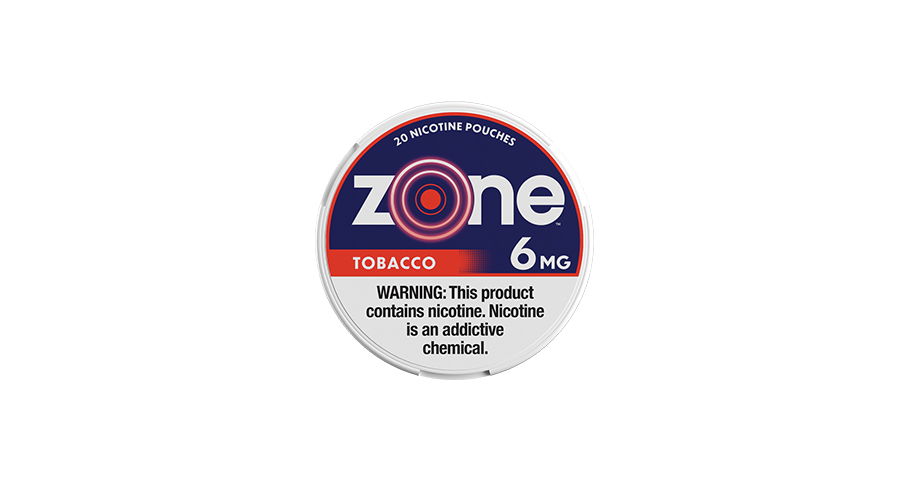 zone Tobacco 6mg nicotine pouches