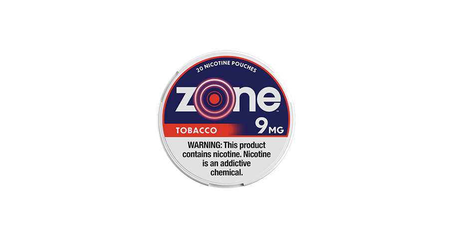 zone Tobacco 9mg nicotine pouches