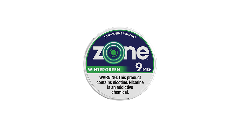 zone Wintergreen 9mg nicotine pouches